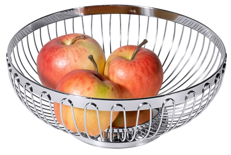 Contacto Edelstahl Obstkorb 20 cm