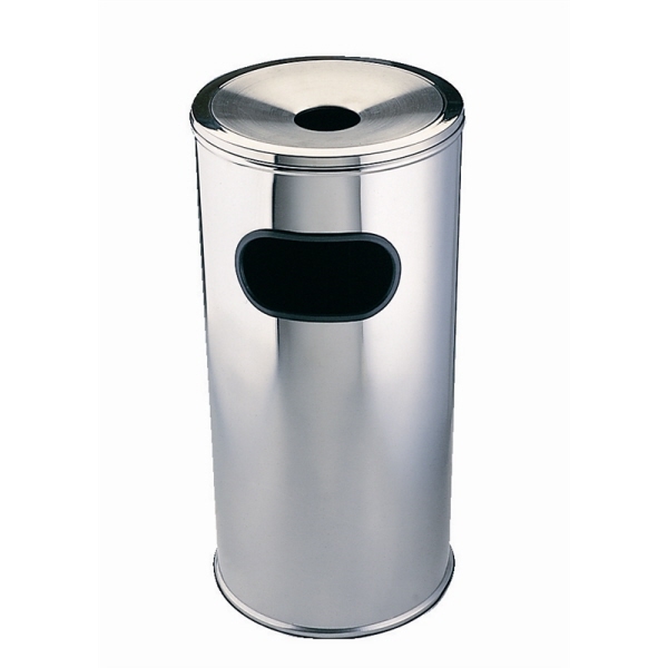 Kaufen Sie Abfallbehälter mit aschenbecher groß C576 von Bolero?