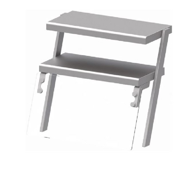 Stalgast Aufsatzbord, 900x400x400 mm, verschweißt